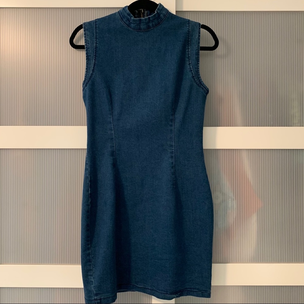 Denim dress